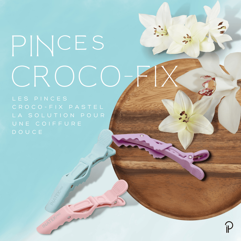 Soyez tendance : 6 pinces à cheveux Croco-Fix