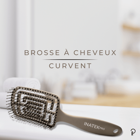 Duo All-In-One : Brosse Démêlante Curvent & Pinces Croco-Fix